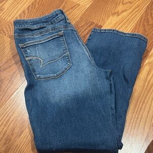 American Eagle Outfitters Medium Blue Straight Leg Jeans
